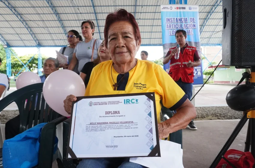  Uchiza reconoce a mujeres lideresas durante jornada por el Día Internacional de la Mujer