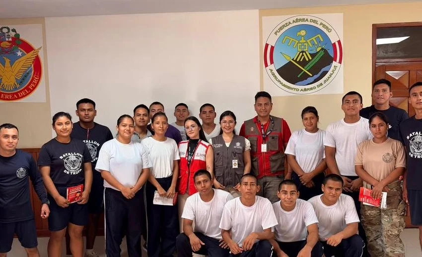  Aspirantes a la Fuerza Aérea del Perú en Juanjuí fortalecen sus competencias laborales