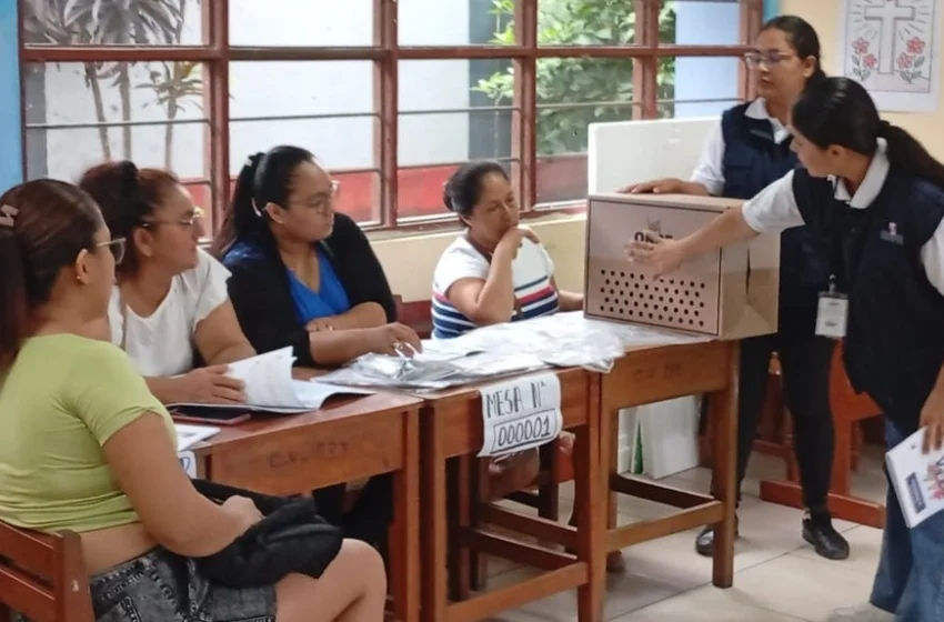  ONPE: Más del 52 % de miembros de mesa ya se encuentran capacitados para las elecciones generales