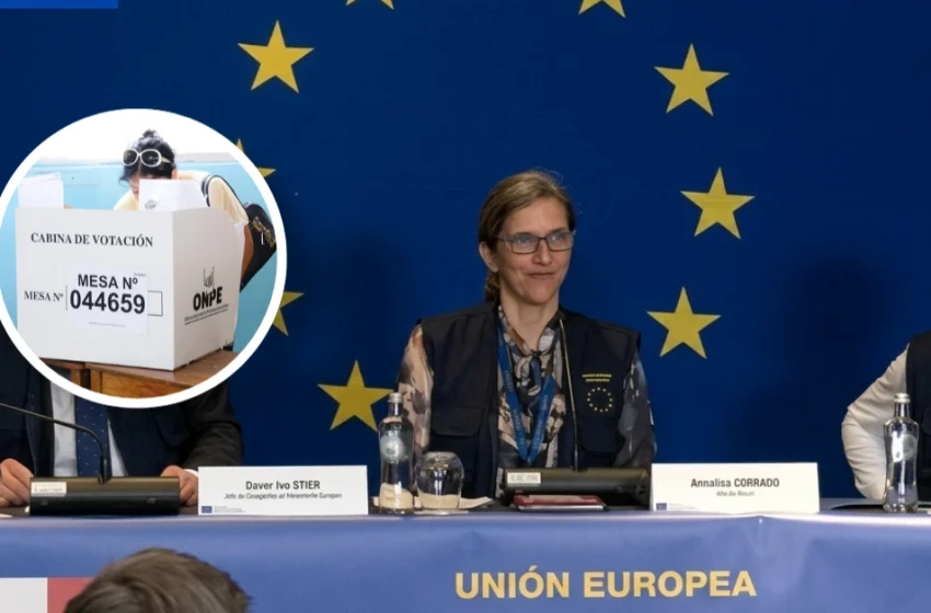  Misión europea en Perú descarta fraude en las elecciones: «No hay suficientes elementos»