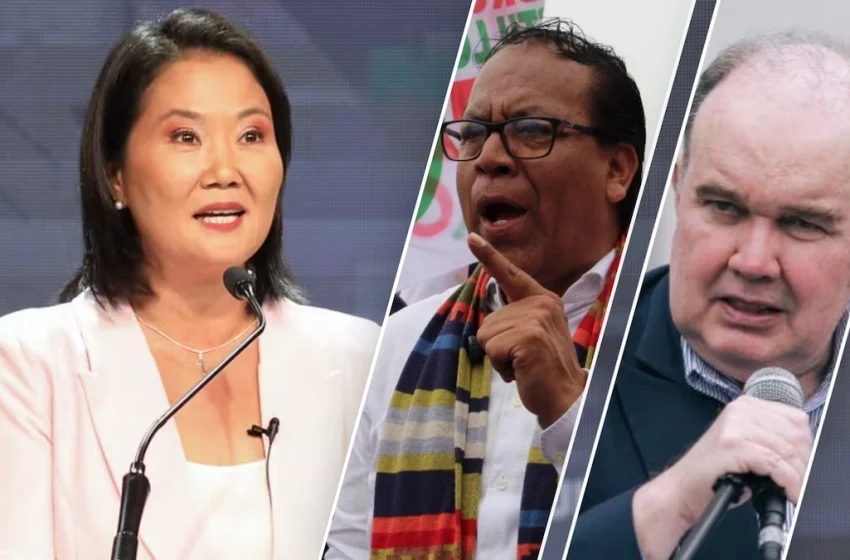  Resultados parciales de elecciones en Perú: cerrada disputa entre Roberto Sánchez y López Aliaga para enfrentar a Keiko Fujimori