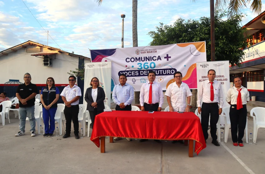 Gobierno Regional lanza “COMUNICA+ 360” para fortalecer la salud emocional y comunicacional de escolares