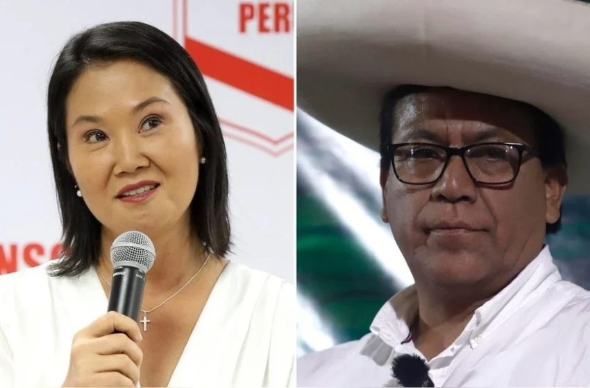  Keiko Fujimori vs. Roberto Sánchez: así va la intención de voto presidencial a 18 días de la segunda vuelta, según Ipsos