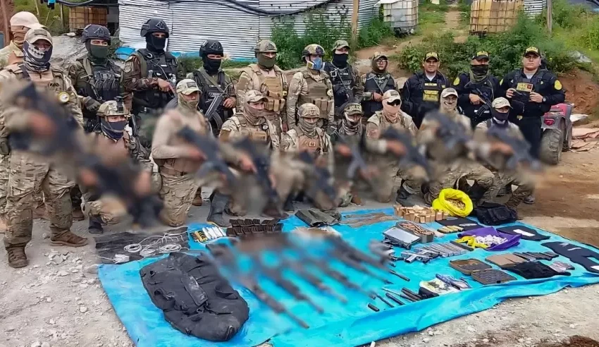  Pataz: Intervienen a más de 70 personas con arsenal de guerra en pleno Estado de Emergencia