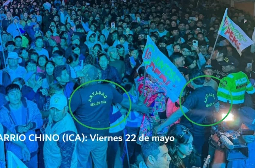  Mitin en Ica confirma que alianza entre Antauro y Sánchez, nacida en 2024, sigue firme