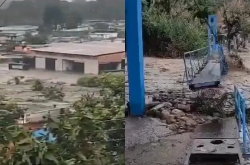  Inundaciones por lluvias afectan el oeste de Venezuela en medio de situación de emergencia por terremotos