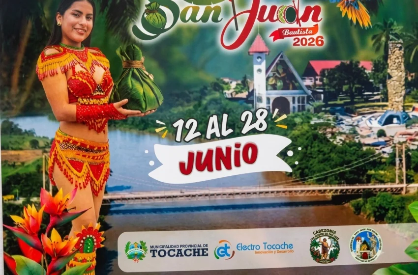  Tocache se prepara para vivir su mayor fiesta: Lanzan oficialmente la Semana Turística y Fiesta Patronal San Juan Bautista 2026