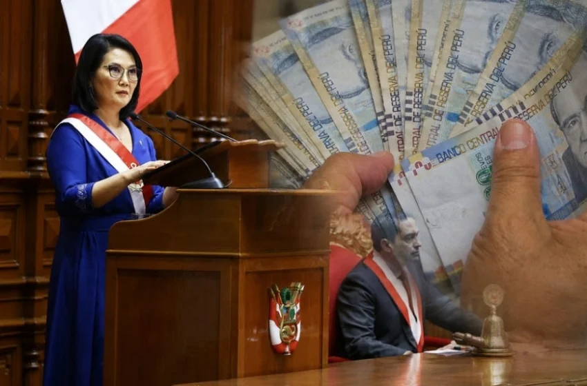  Keiko Fujimori anuncia incremento del sueldo mínimo a S/1.300 y bono para las mypes