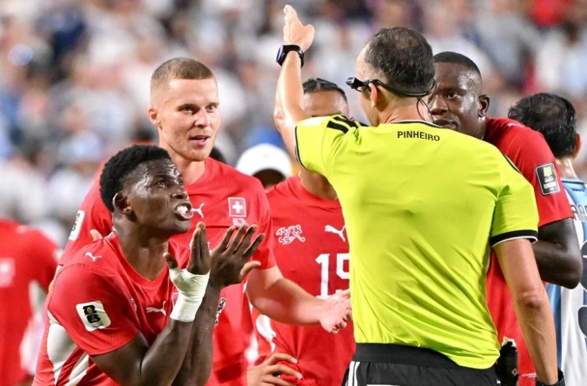  ¿Era roja para Embolo? conoce la nueva regla de «identidad equivocada» que se aplicó en el Argentina vs Suiza