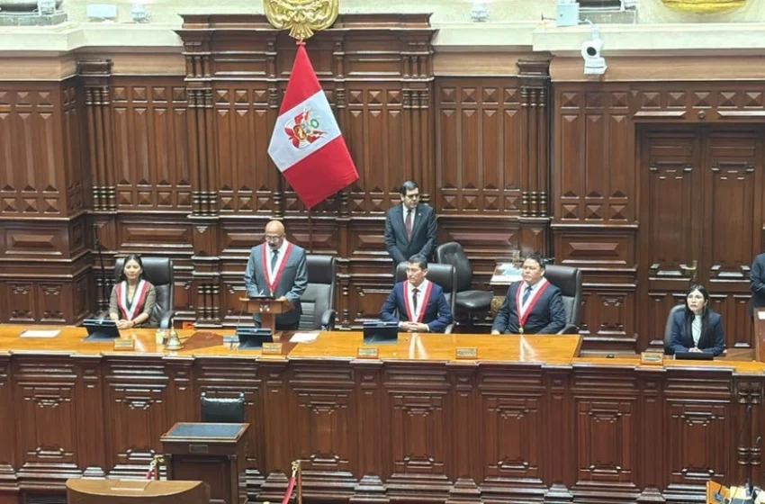  Óscar Reto Otero fue elegido como presidente de la Cámara de Diputados para el periodo 2026-2027