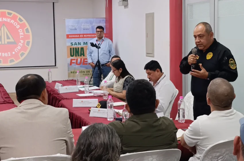  Policía de San Martín enfrenta grave déficit de vehículos y motores fuera de borda