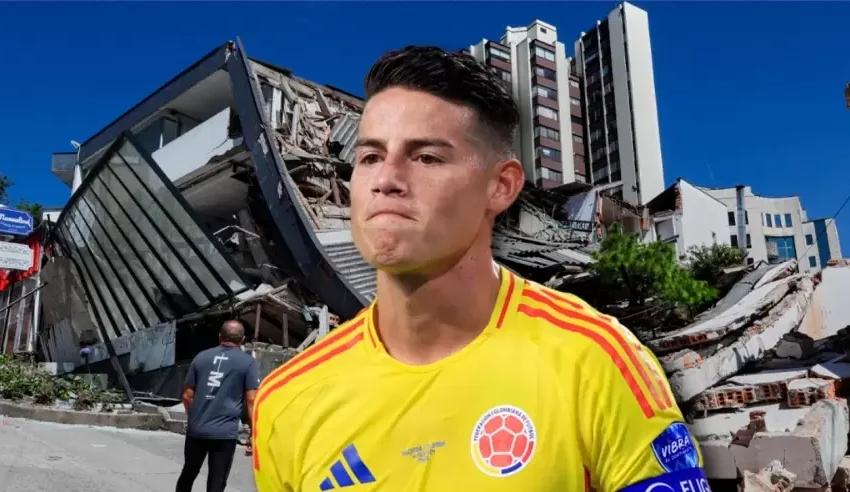  Terremoto en Colombia: James Rodríguez se pronuncia tras fuerte sismo en el país vecino