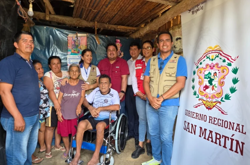  Goresam amplía entrega de ayudas biomecánicas a personas con discapacidad en San Martín