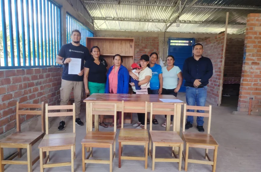  Comedores populares de Saposoa y Huicungo reciben nuevo mobiliario para mejorar su atención