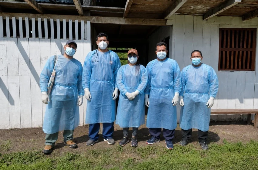  UNGET Huallaga intensifica vigilancia epidemiológica ante riesgo de tos ferina en Alto Saposoa