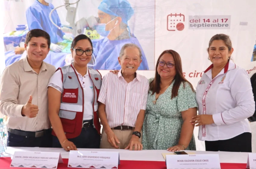  Goresam inicia jornada de 410 cirugías oftalmológicas gratuitas en Juanjuí