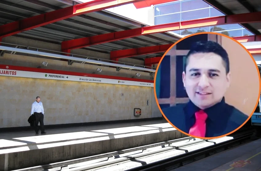  Peruano muere tras ser impactado por un tren en Chile: habría confundido el vagón que debía abordar en el Metro de Santiago