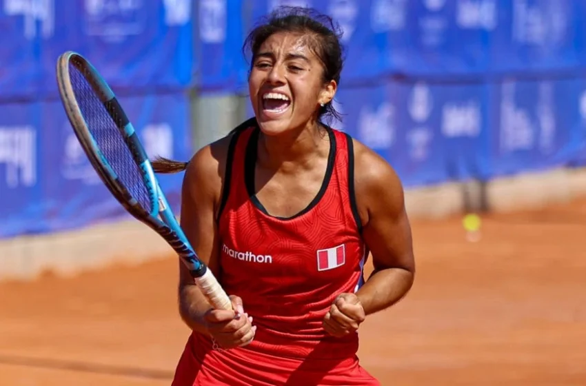  ¡Oro para Perú! Dana Guzmán se consagra campeona suramericana de tenis y clasifica a Lima 2027