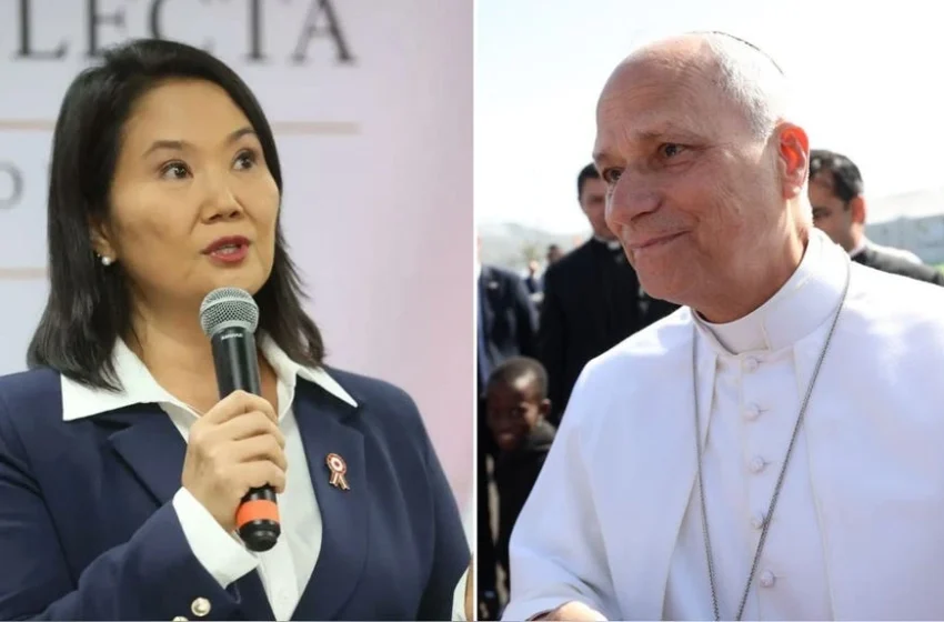  Keiko Fujimori expresa su solidaridad al papa León XIV tras anuncio de operación: «Nuestros corazones y oraciones lo acompañan»