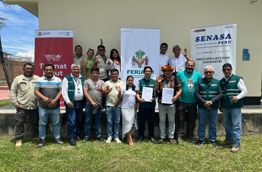  FERIAAM y SENASA fortalecen producción de bioinsumos en comunidades Awajún